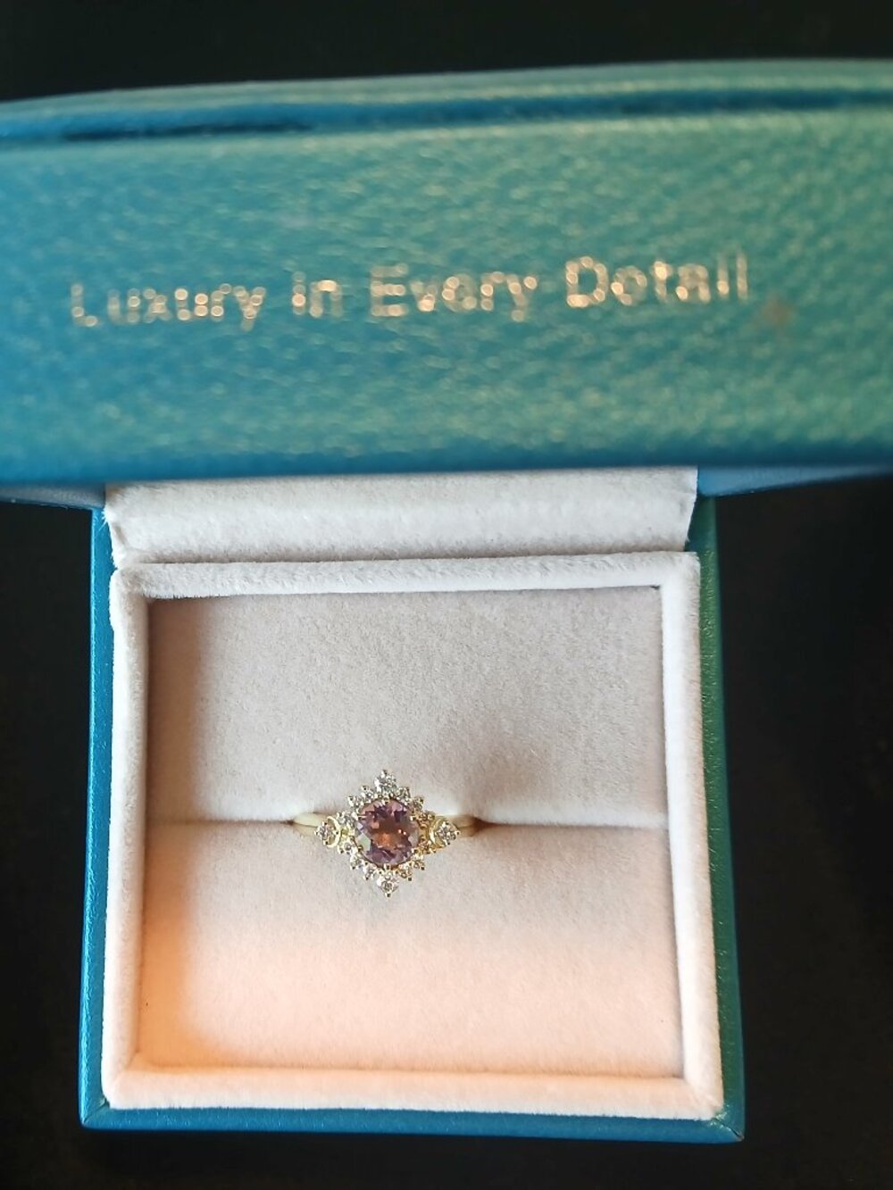 Gorgeous Amethyst ring, size 6.5